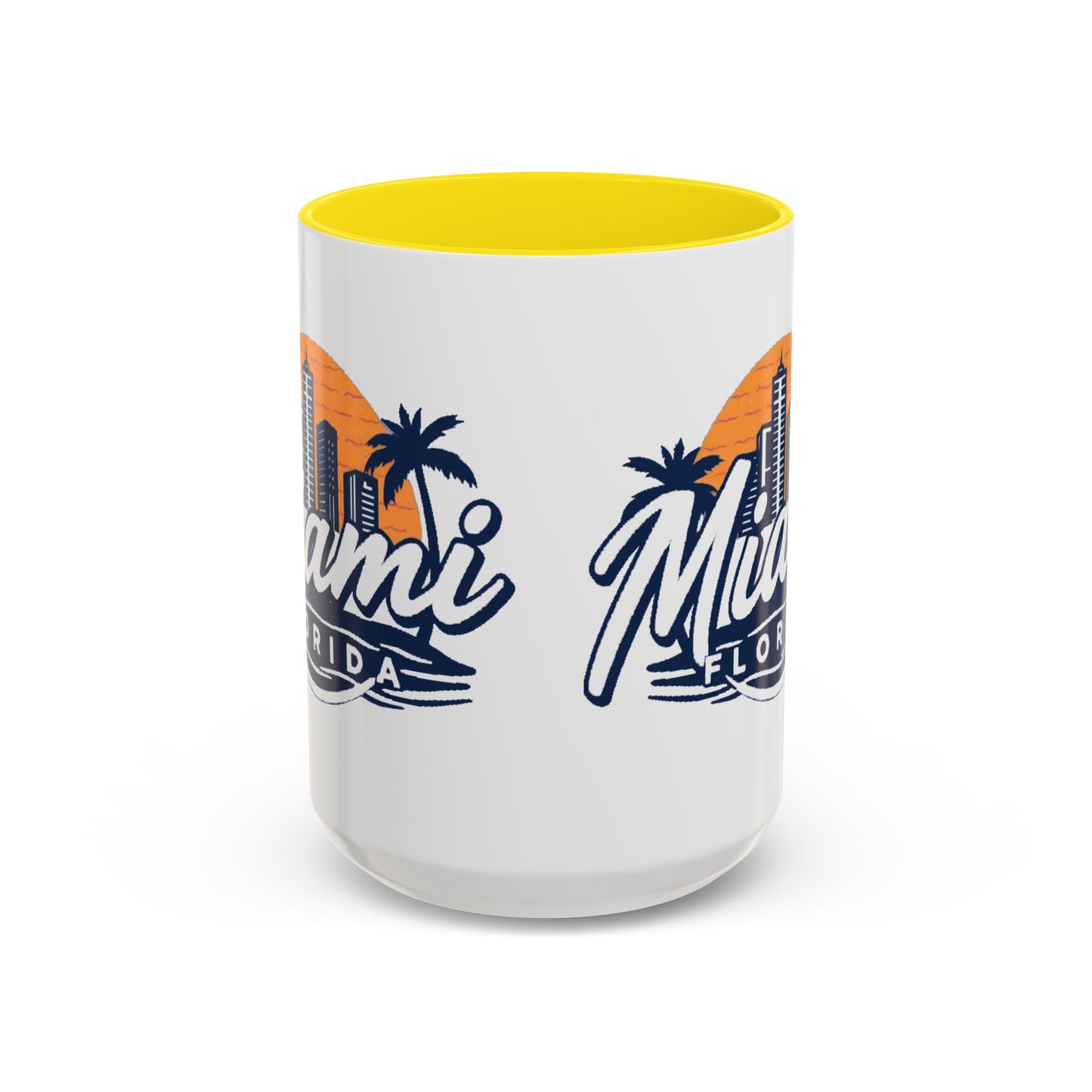 Retro Miami Accent Coffee Mug