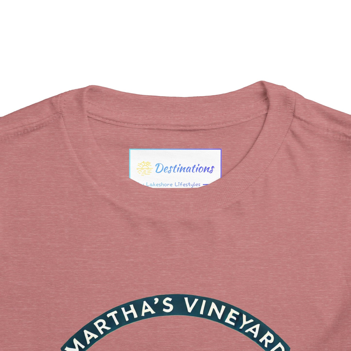 Vintage Martha's Vineyard Unisex Toddler Short Sleeve Tee