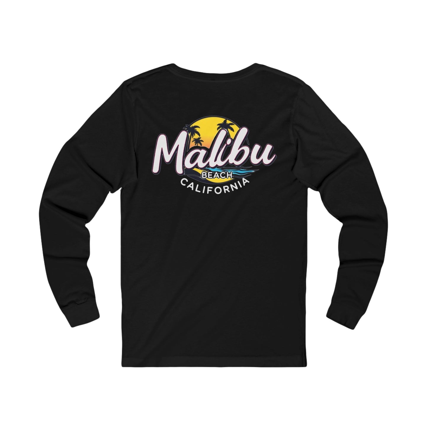 Retro Malibu Unisex Jersey Long Sleeve Tee