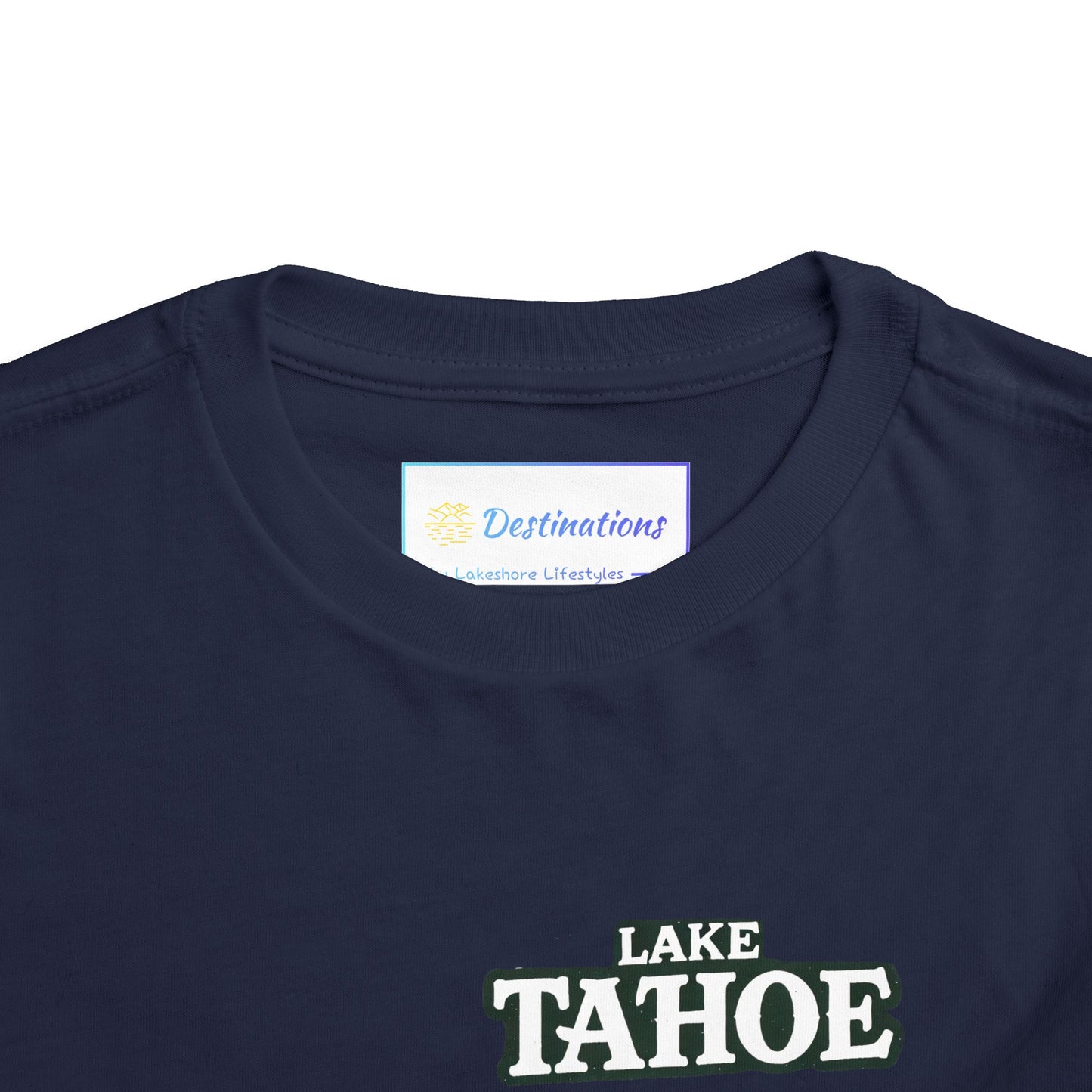 Vintage Lake Tahoe Unisex Toddler Short Sleeve Tee
