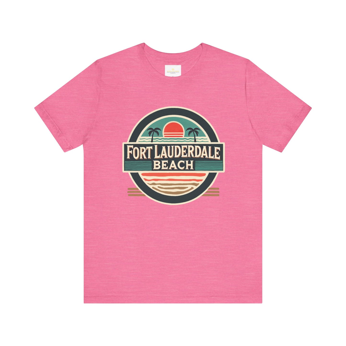 Vintage Fort Lauderdale Unisex Jersey Short Sleeve Tee