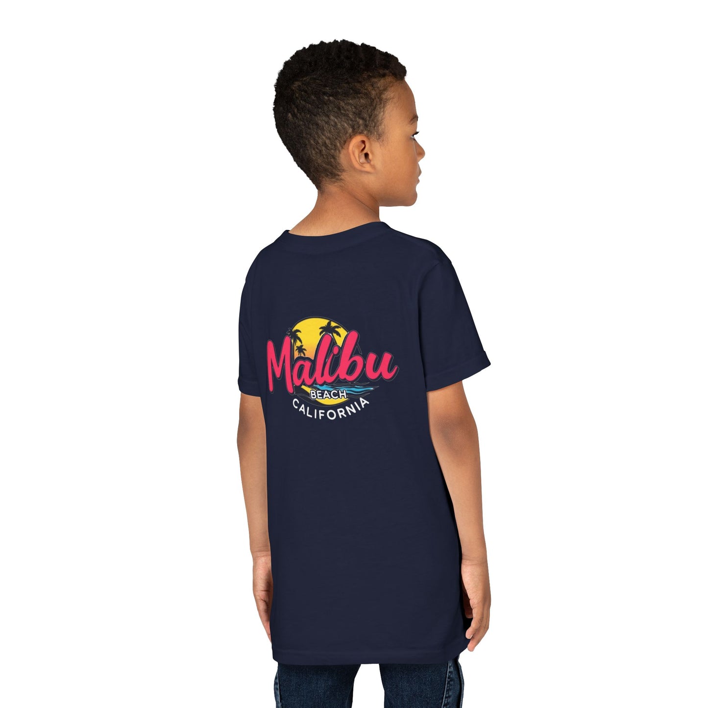 Retro Malibu Unisex Youth Short Sleeve Tee
