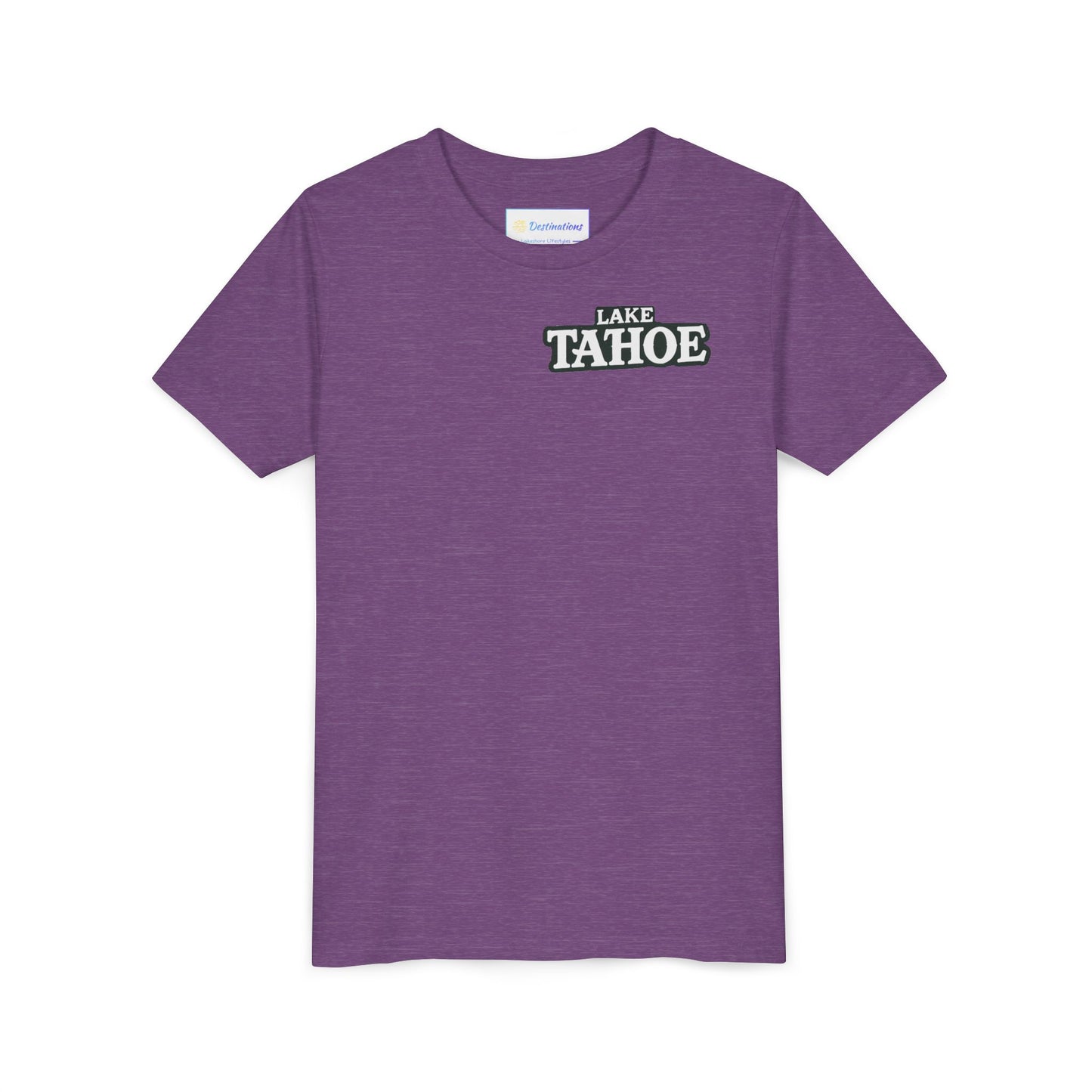 Vintage Lake Tahoe Unisex Youth Short Sleeve Tee