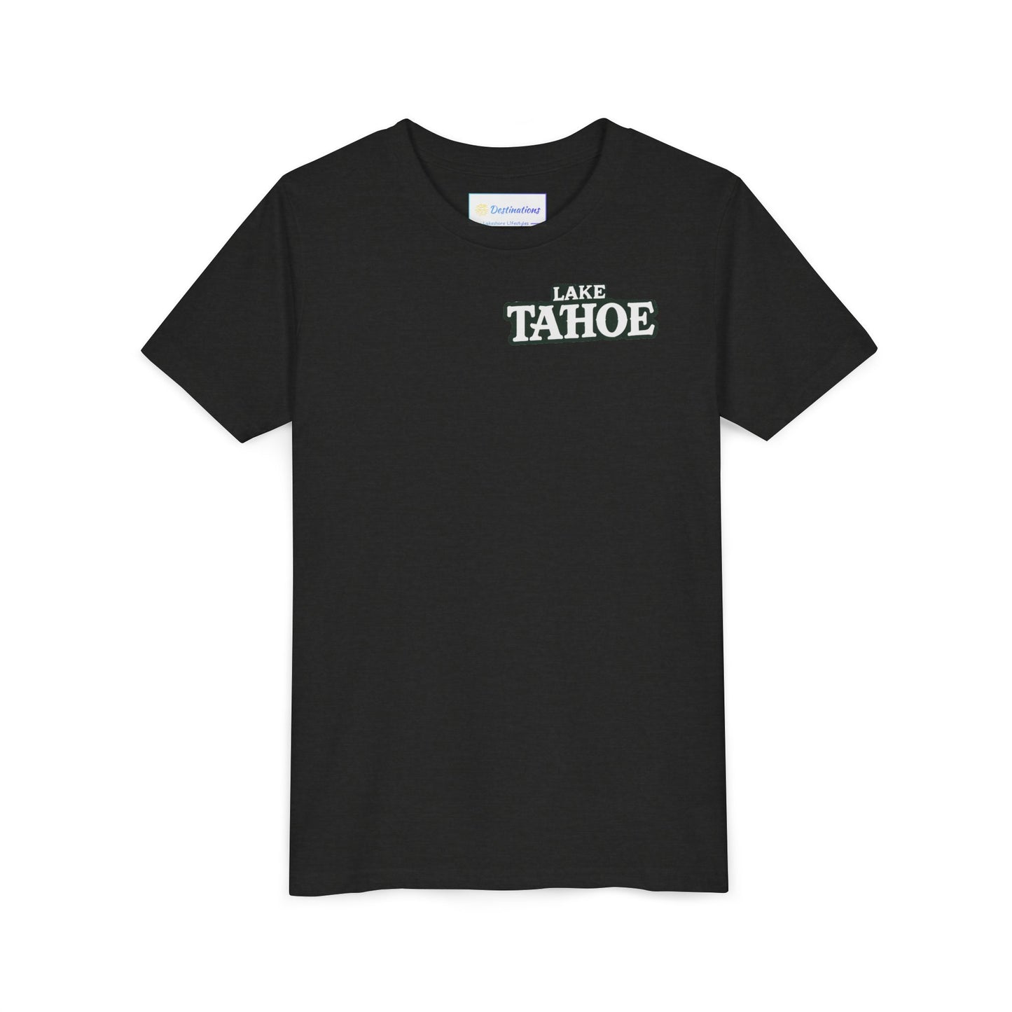 Vintage Lake Tahoe Unisex Youth Short Sleeve Tee