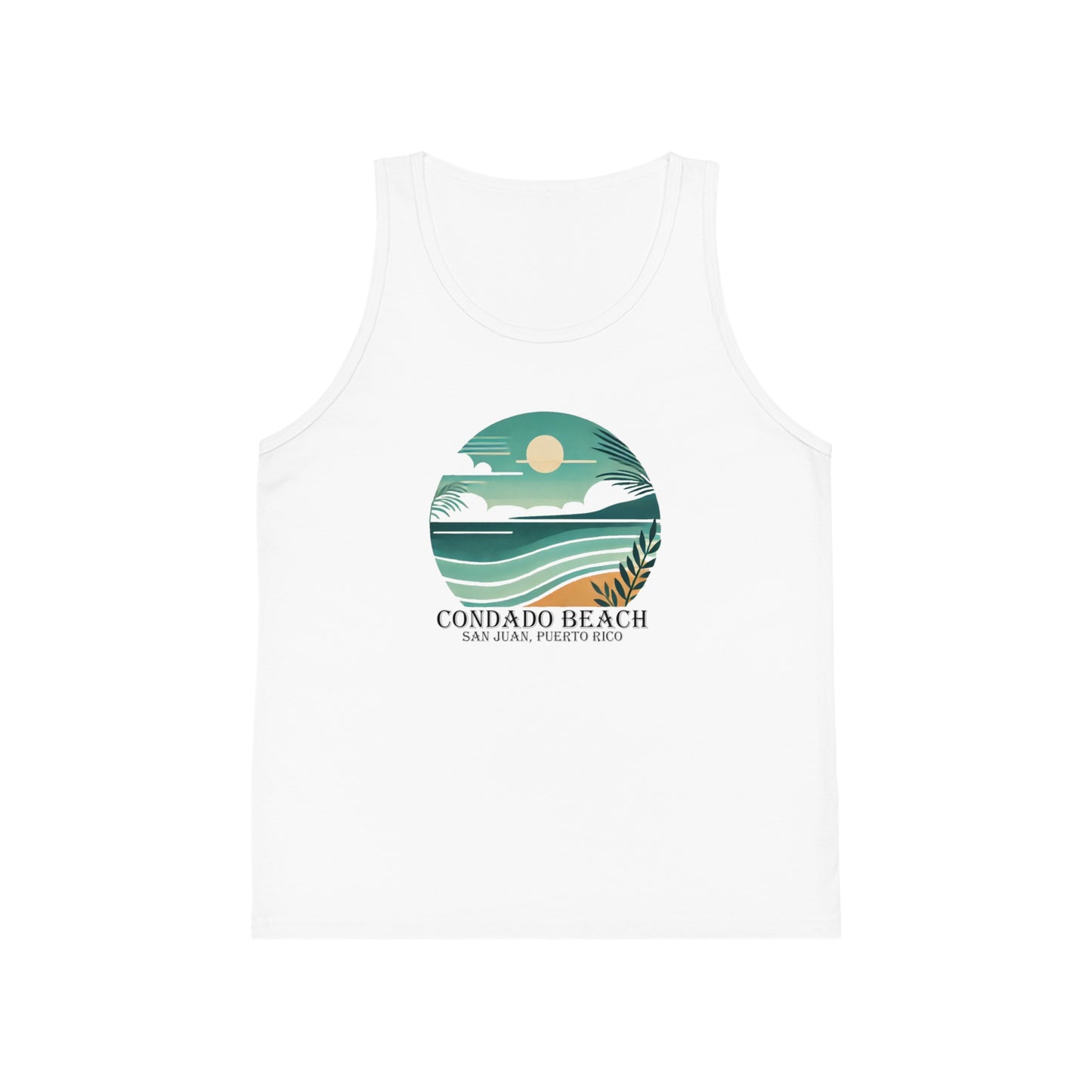 Coastal Vibes Condado Beach Unisex Kids Jersey Tank Top