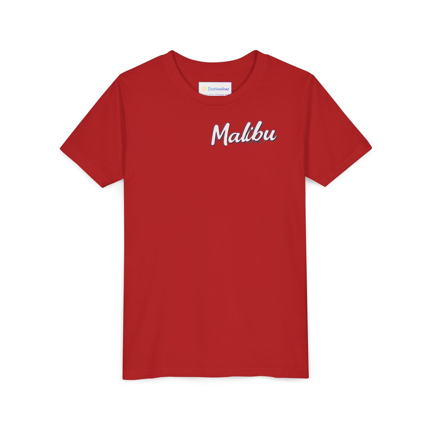 Retro Malibu Unisex Youth Short Sleeve Tee