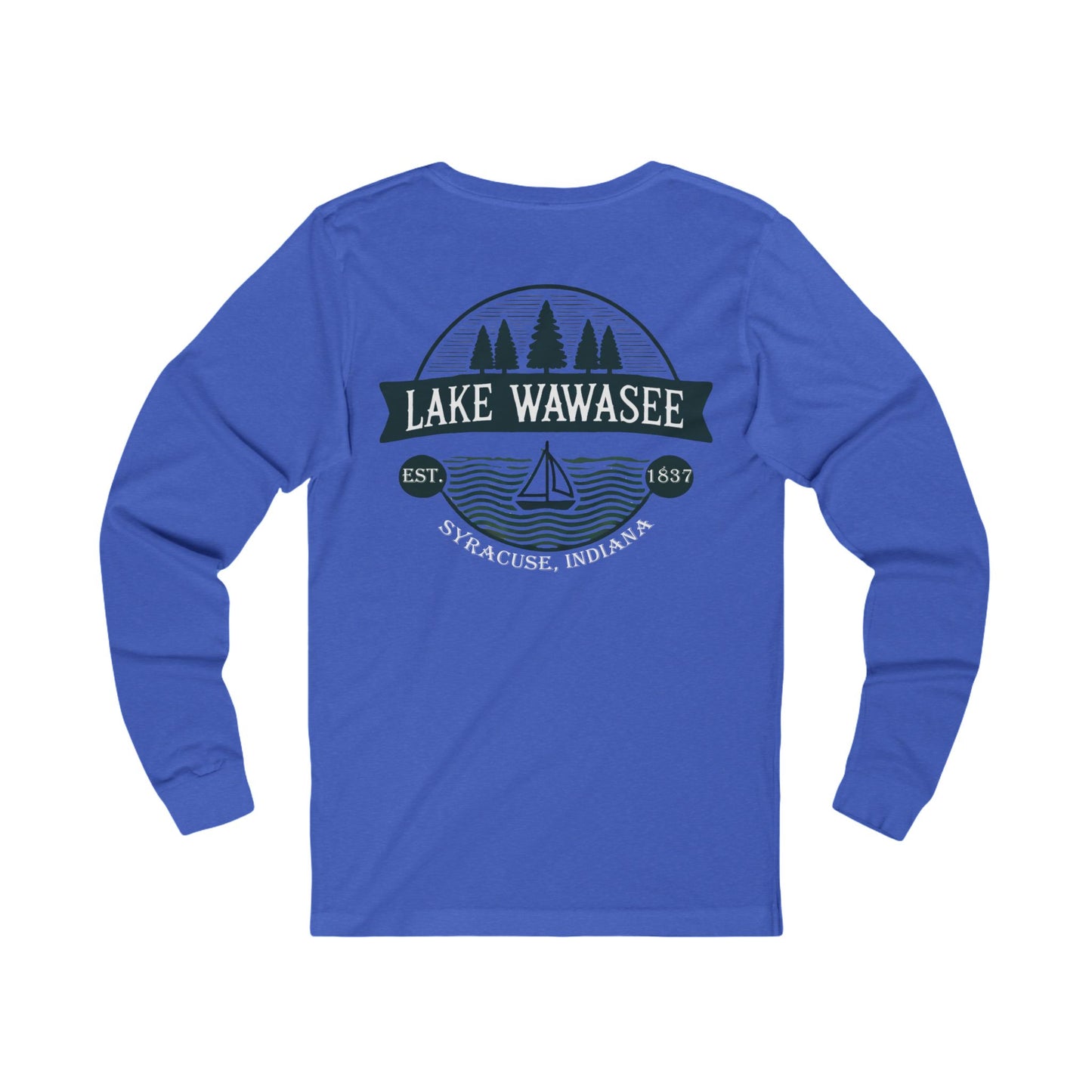 Vintage Lake Wawasee Unisex Jersey Long Sleeve Tee