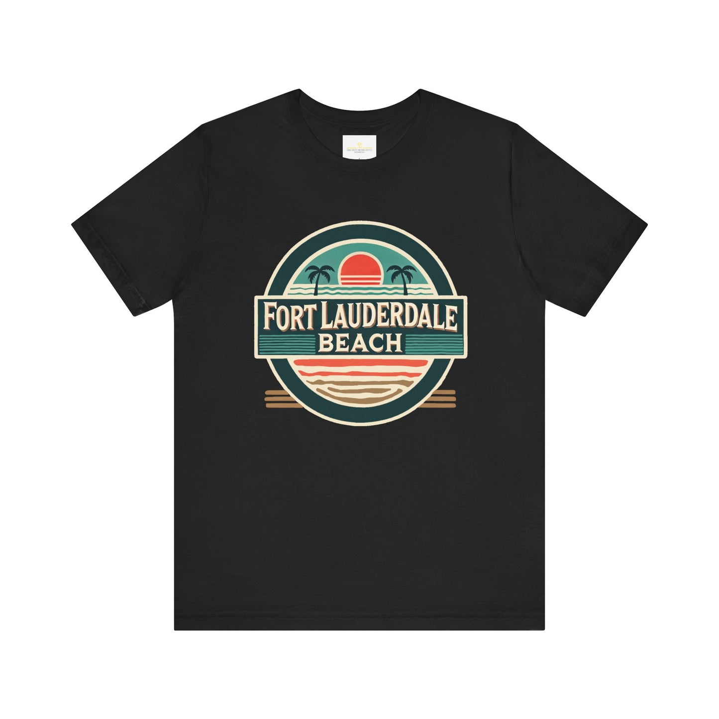 Vintage Fort Lauderdale Unisex Jersey Short Sleeve Tee