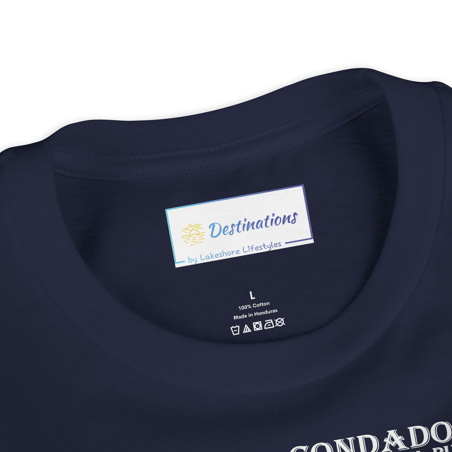 Coastal Vibes Condado Beach Unisex Youth Short Sleeve Tee