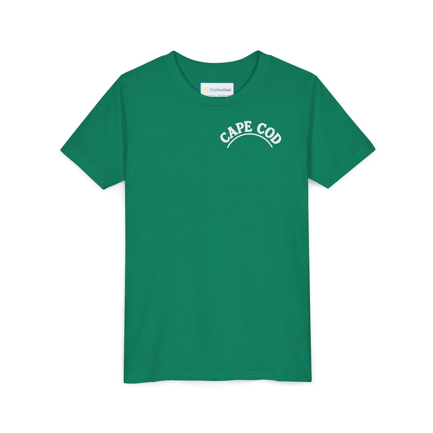 Rustic Cape Cod Unisex Youth Short Sleeve Tee