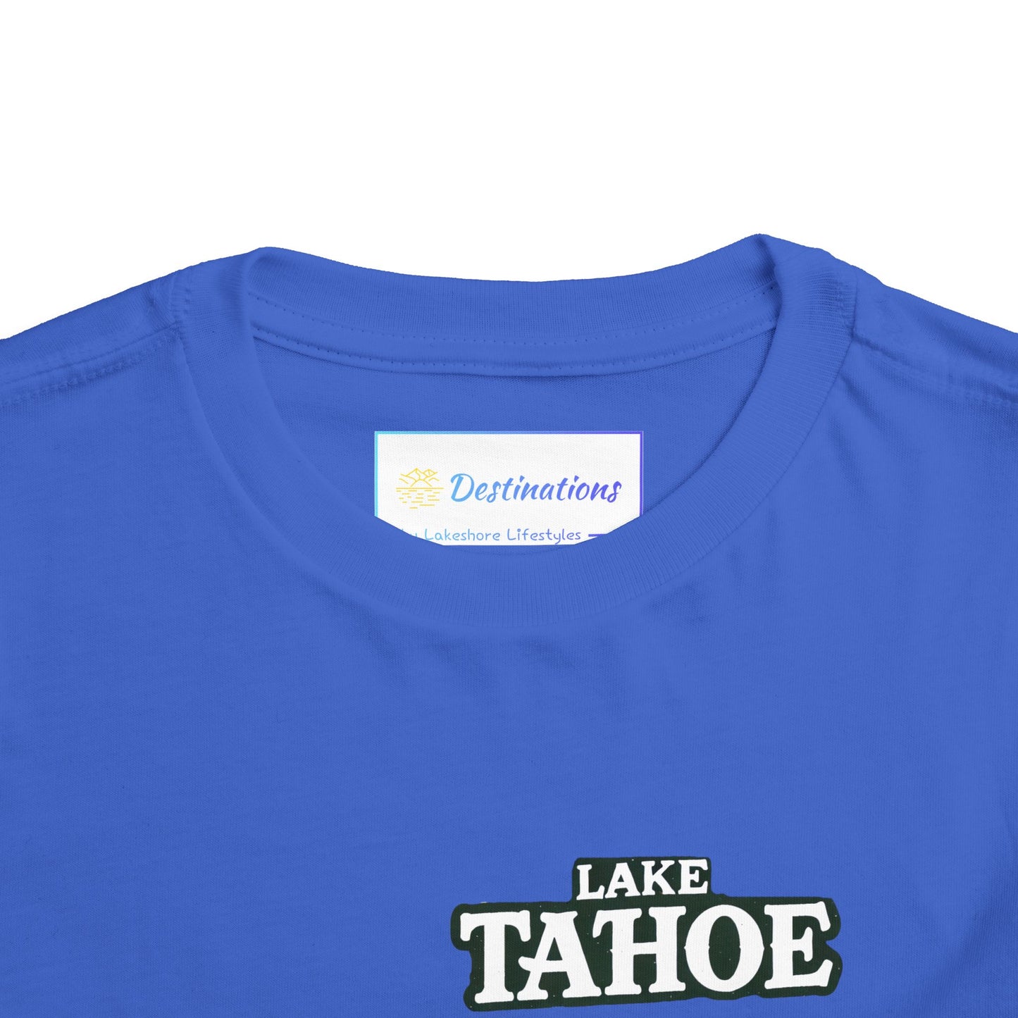 Vintage Lake Tahoe Unisex Toddler Short Sleeve Tee