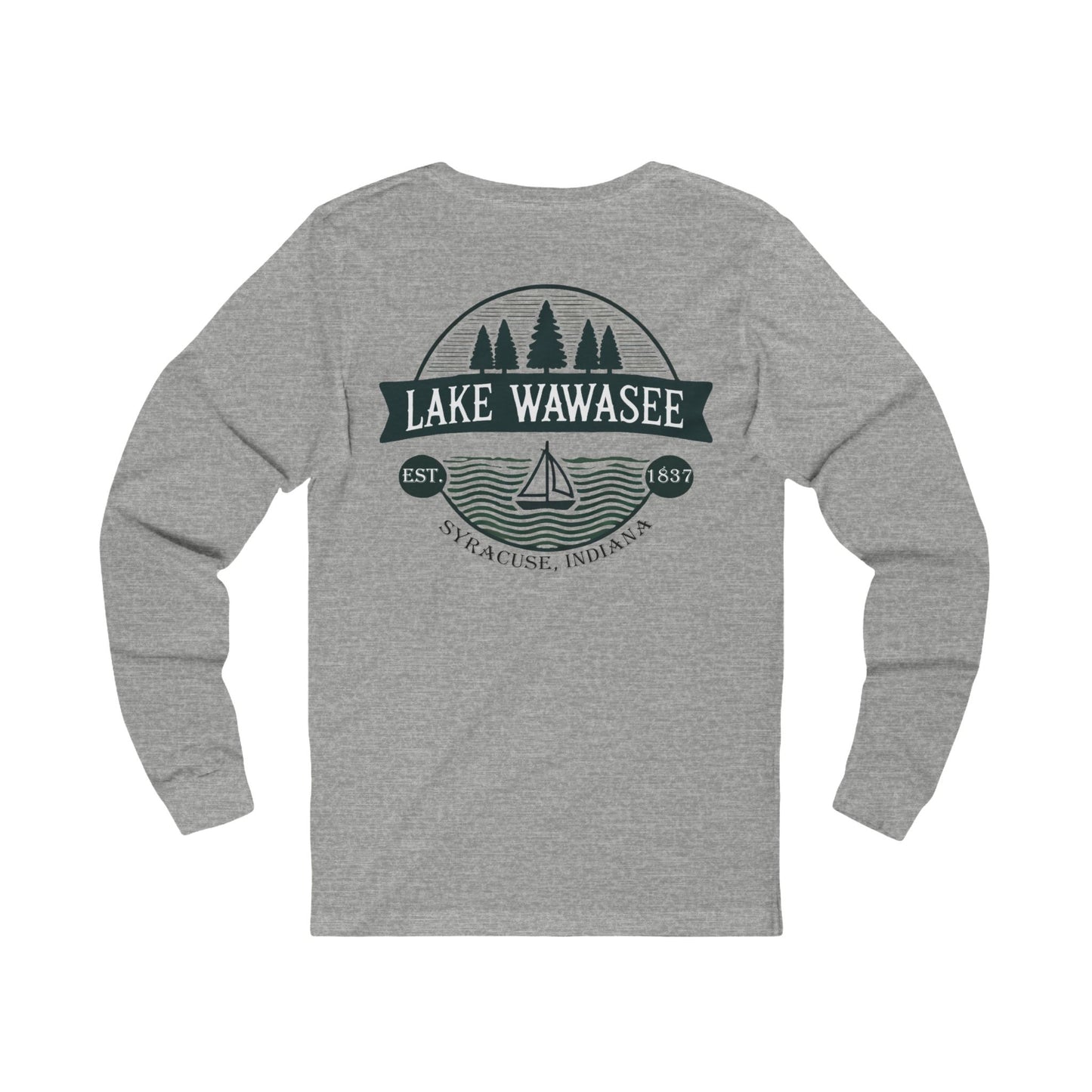 Vintage Lake Wawasee Unisex Jersey Long Sleeve Tee