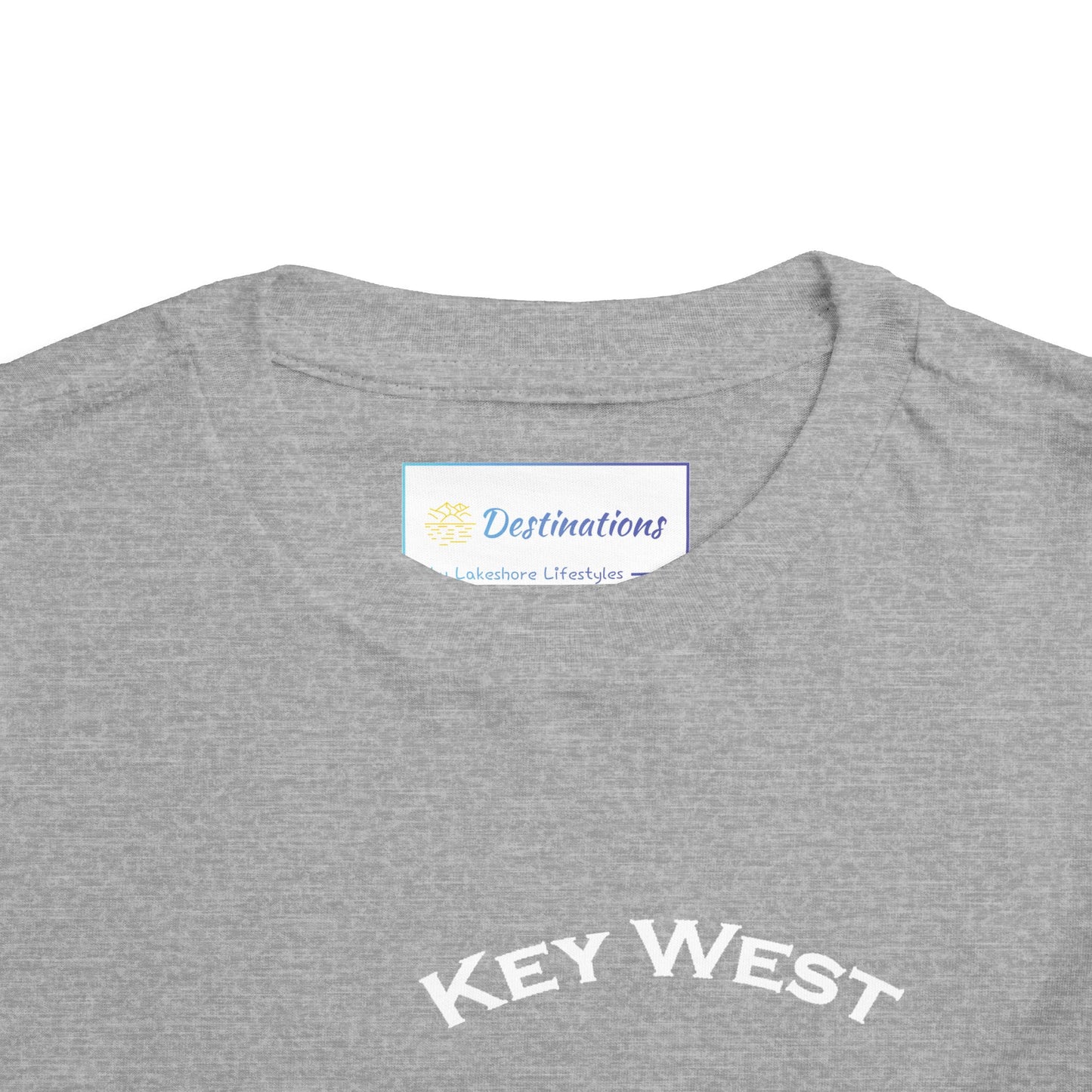 Vibrant Key West Unisex Toddler Short Sleeve Tee