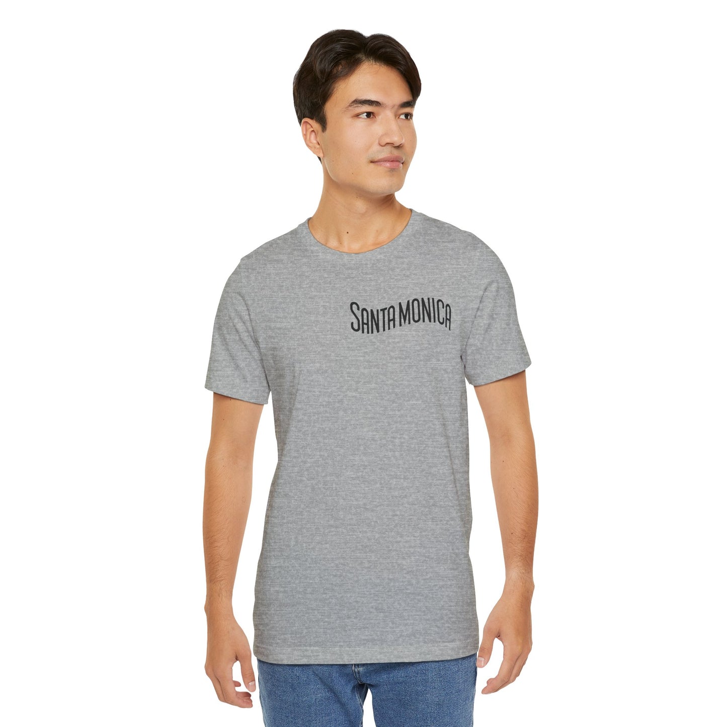 Vibrant Santa Monica Unisex Jersey Short Sleeve Tee