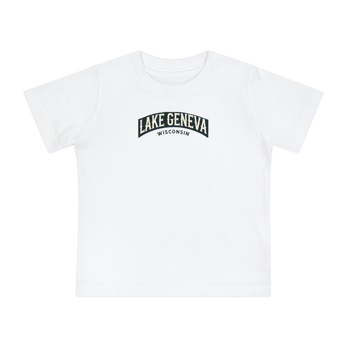 Vintage Lake Geneva Unisex Baby Short Sleeve T-Shirt