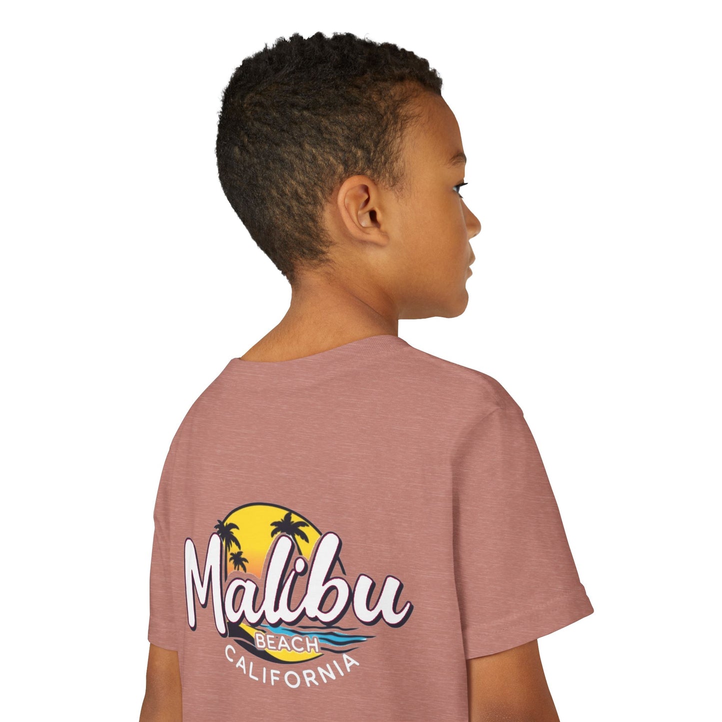 Retro Malibu Unisex Youth Short Sleeve Tee