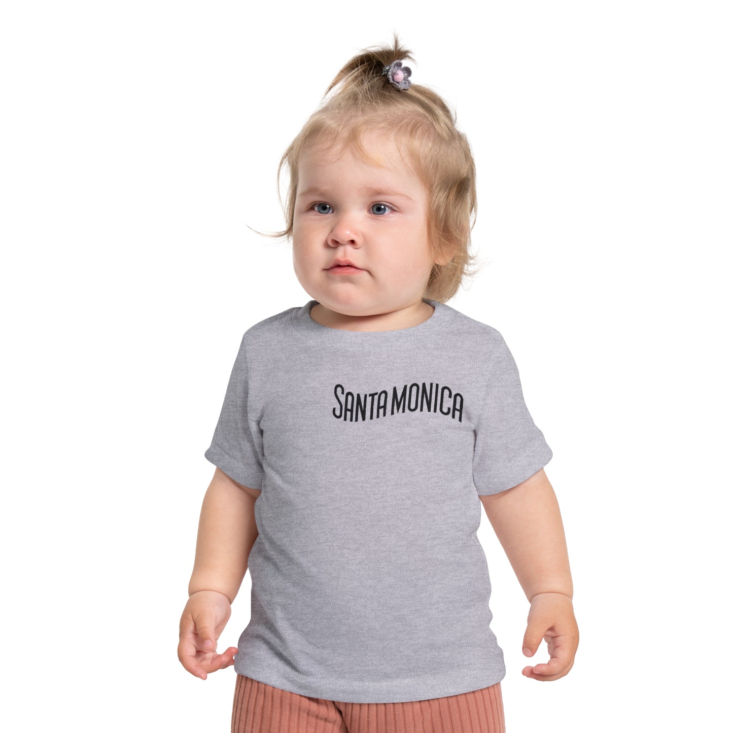 Vibrant Santa Monica Unisex Baby Short Sleeve T-Shirt