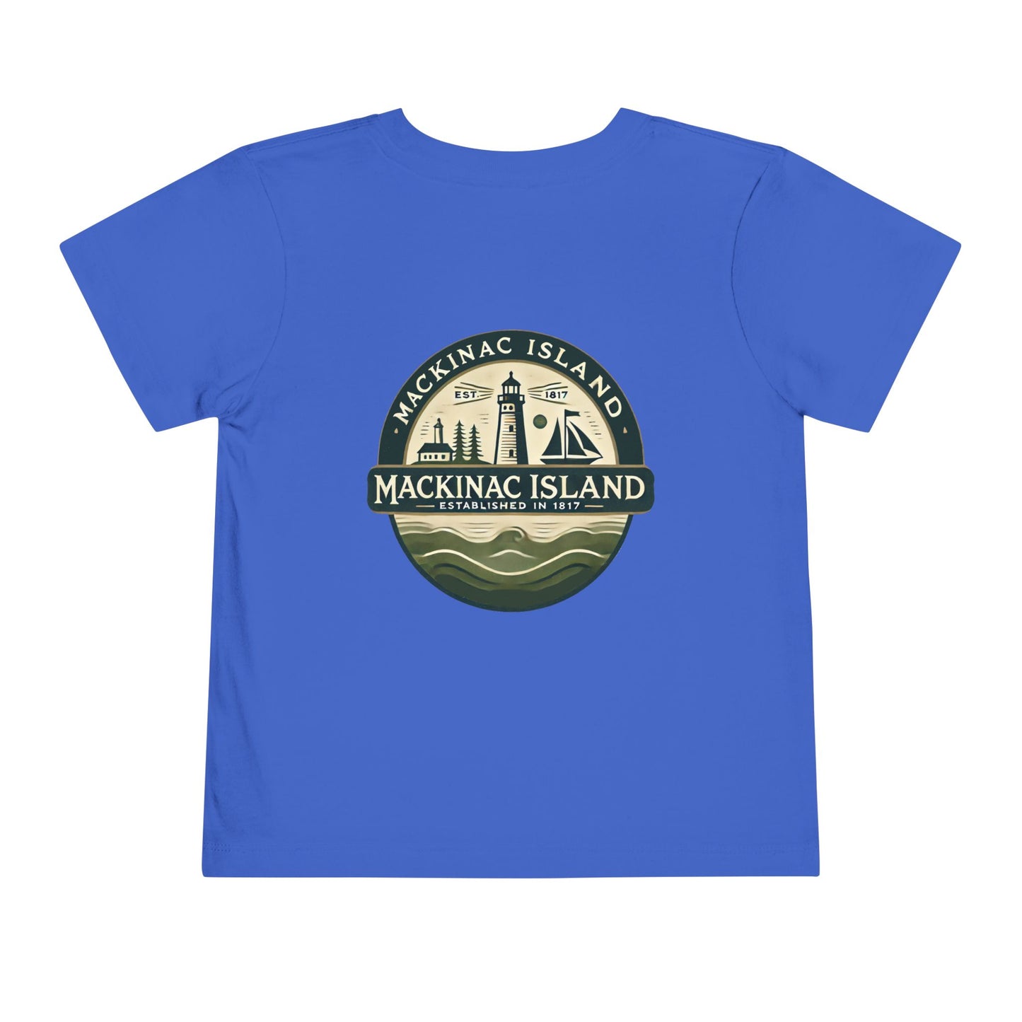 Vintage Mackinac Island Unisex Toddler Short Sleeve Tee