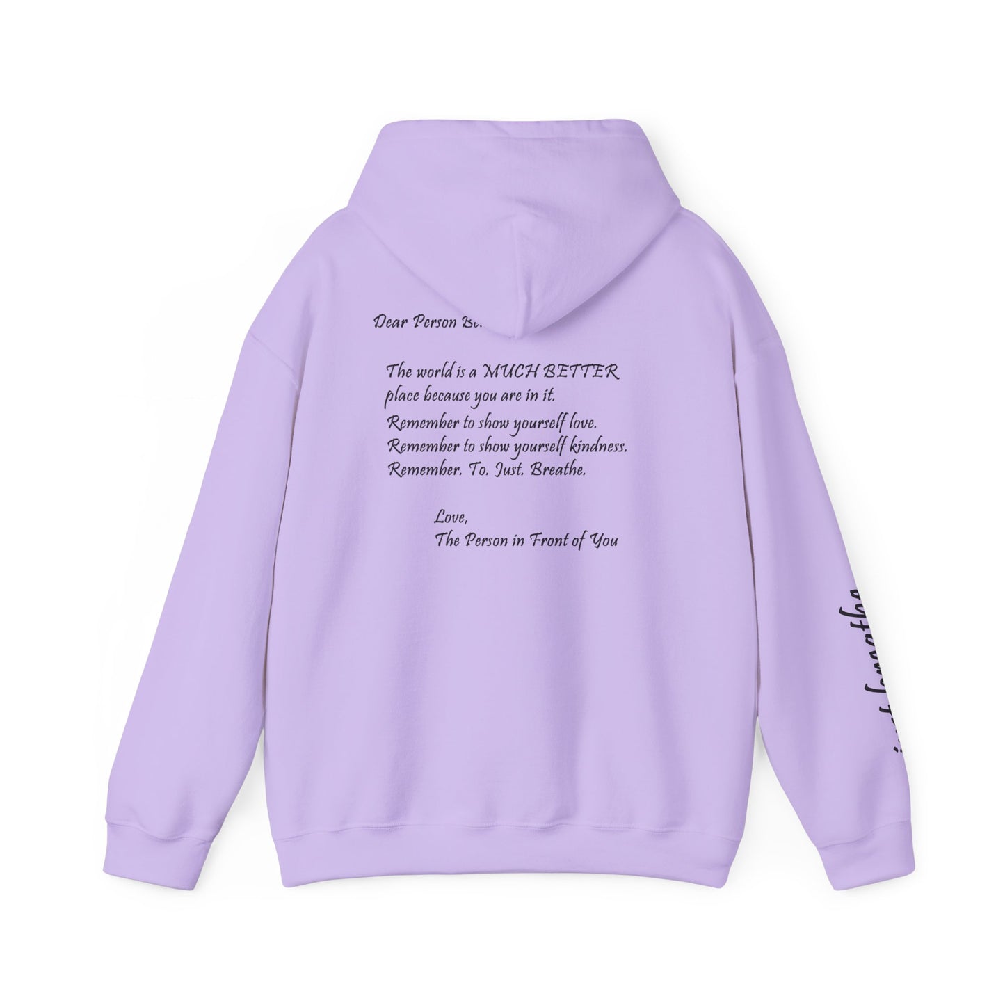 You Are Enough - Mental Health Awareness Cotton Hoodie