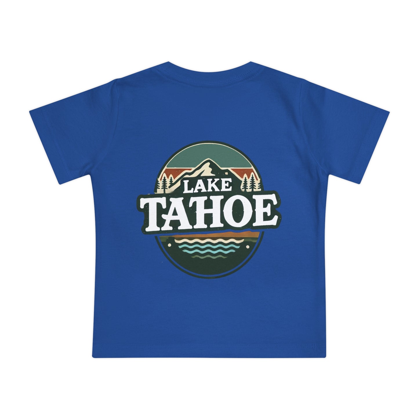 Vintage Lake Tahoe Unisex Baby Short Sleeve T-Shirt