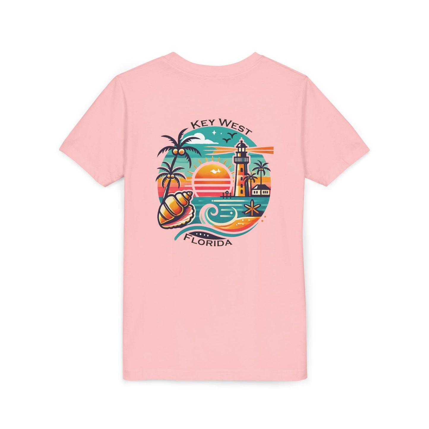 Vibrant Key West Youth Short Sleeve Tee