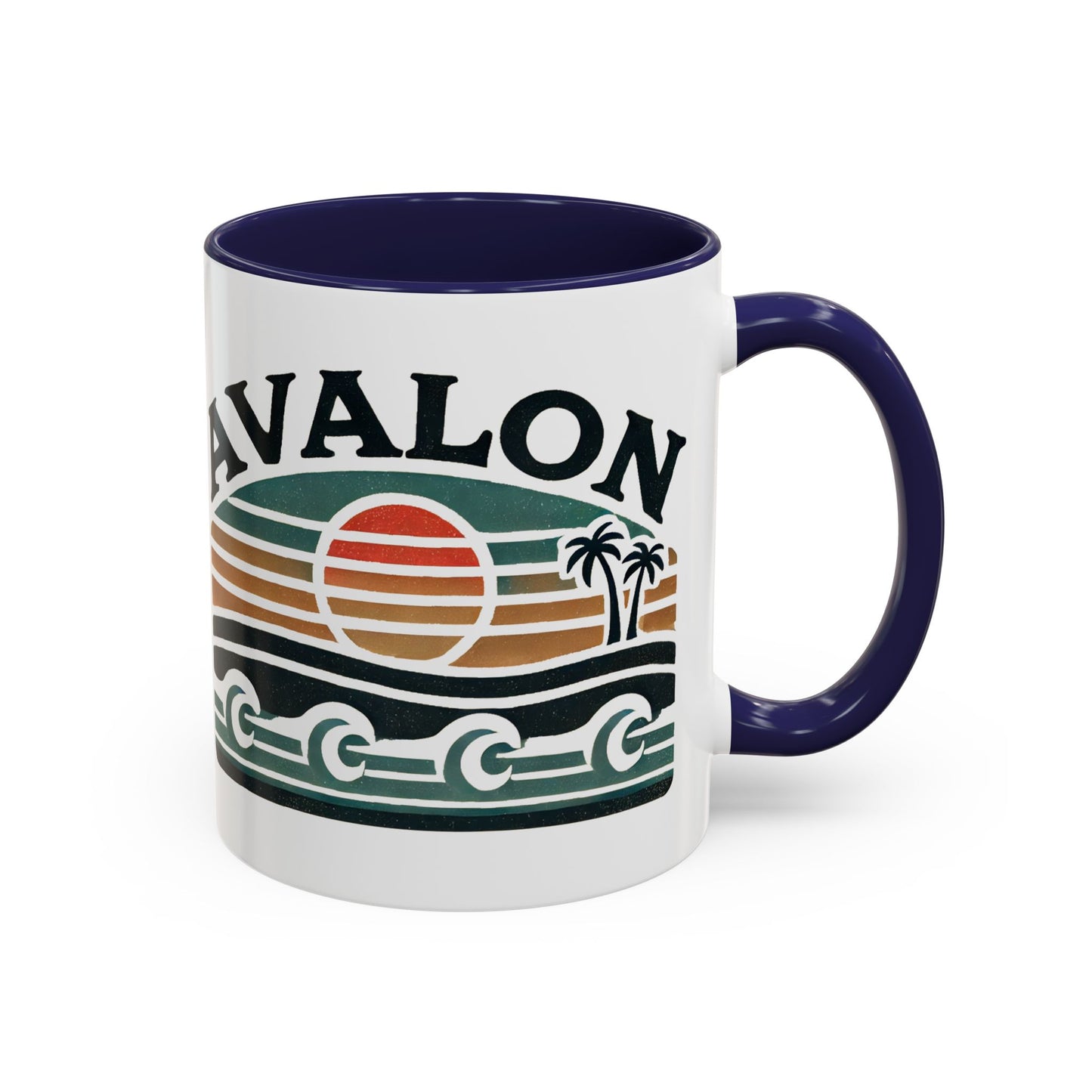 Retro Avalon Accent Coffee Mug
