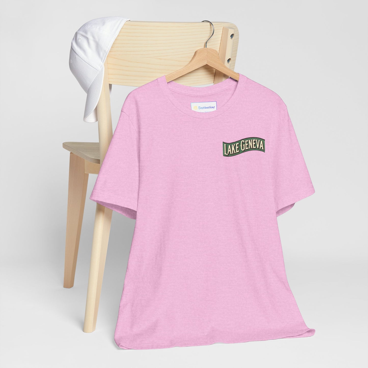 Retro Lake Geneva Unisex Jersey Short Sleeve Tee