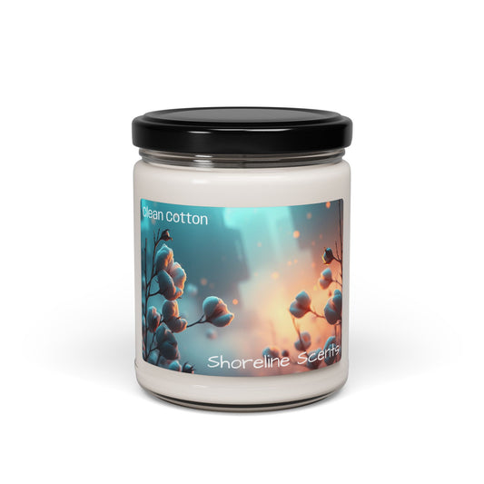 Clean Cotton Scented Soy Candle
