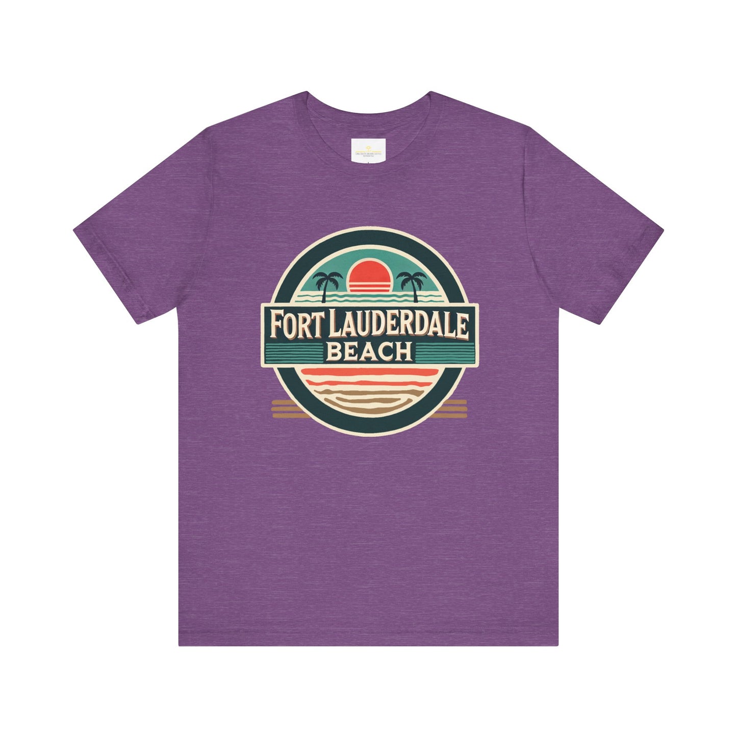 Vintage Fort Lauderdale Unisex Jersey Short Sleeve Tee