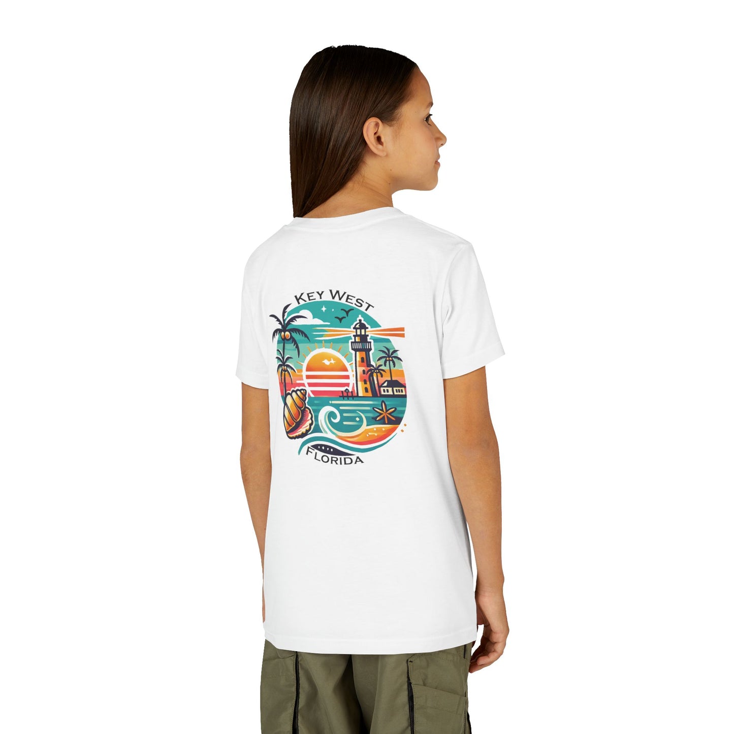Vibrant Key West Youth Short Sleeve Tee