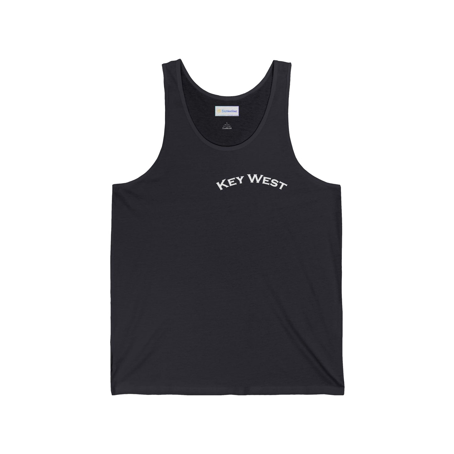 Vibrant Key West Unisex Jersey Tank