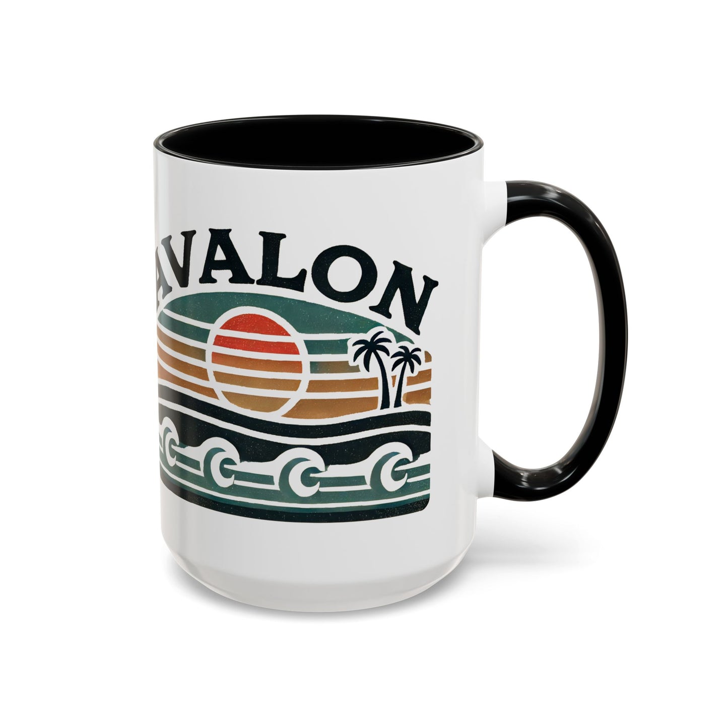 Retro Avalon Accent Coffee Mug