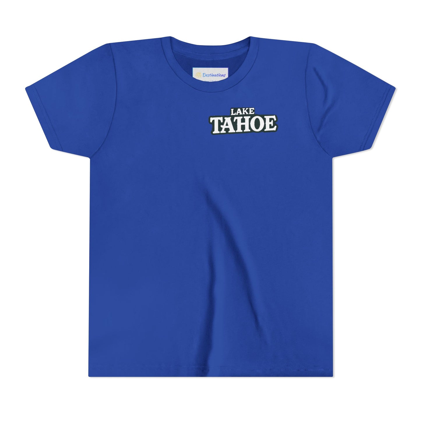 Vintage Lake Tahoe Unisex Youth Short Sleeve Tee