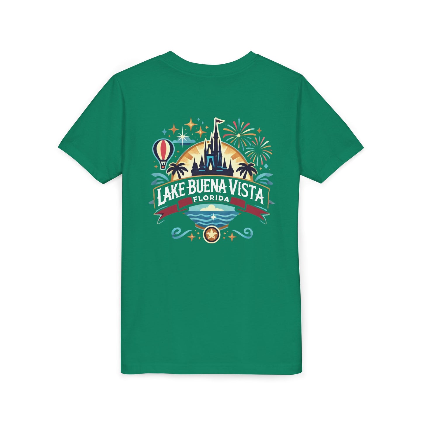 Adventurous Lake Buena Vista Unisex Youth Short Sleeve Tee