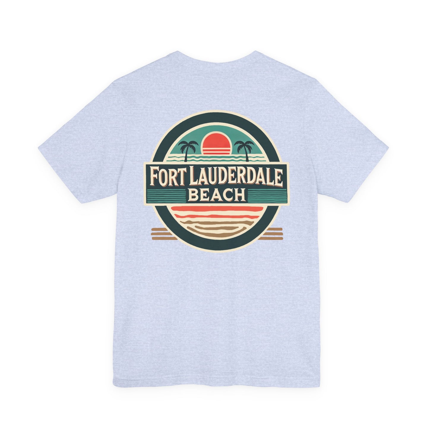 Vintage Fort Lauderdale Unisex Jersey Short Sleeve Tee