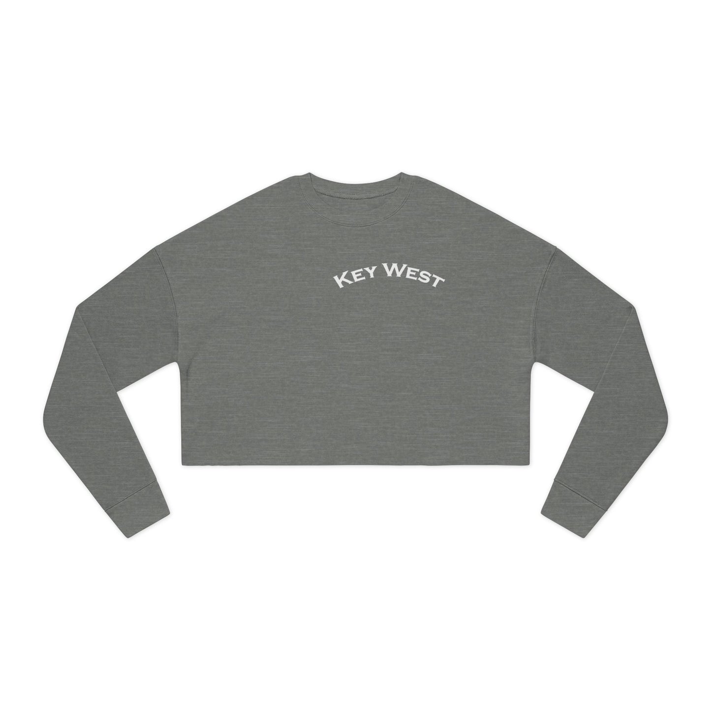 Vibrant Key West Women's Cropped Sweatshirt