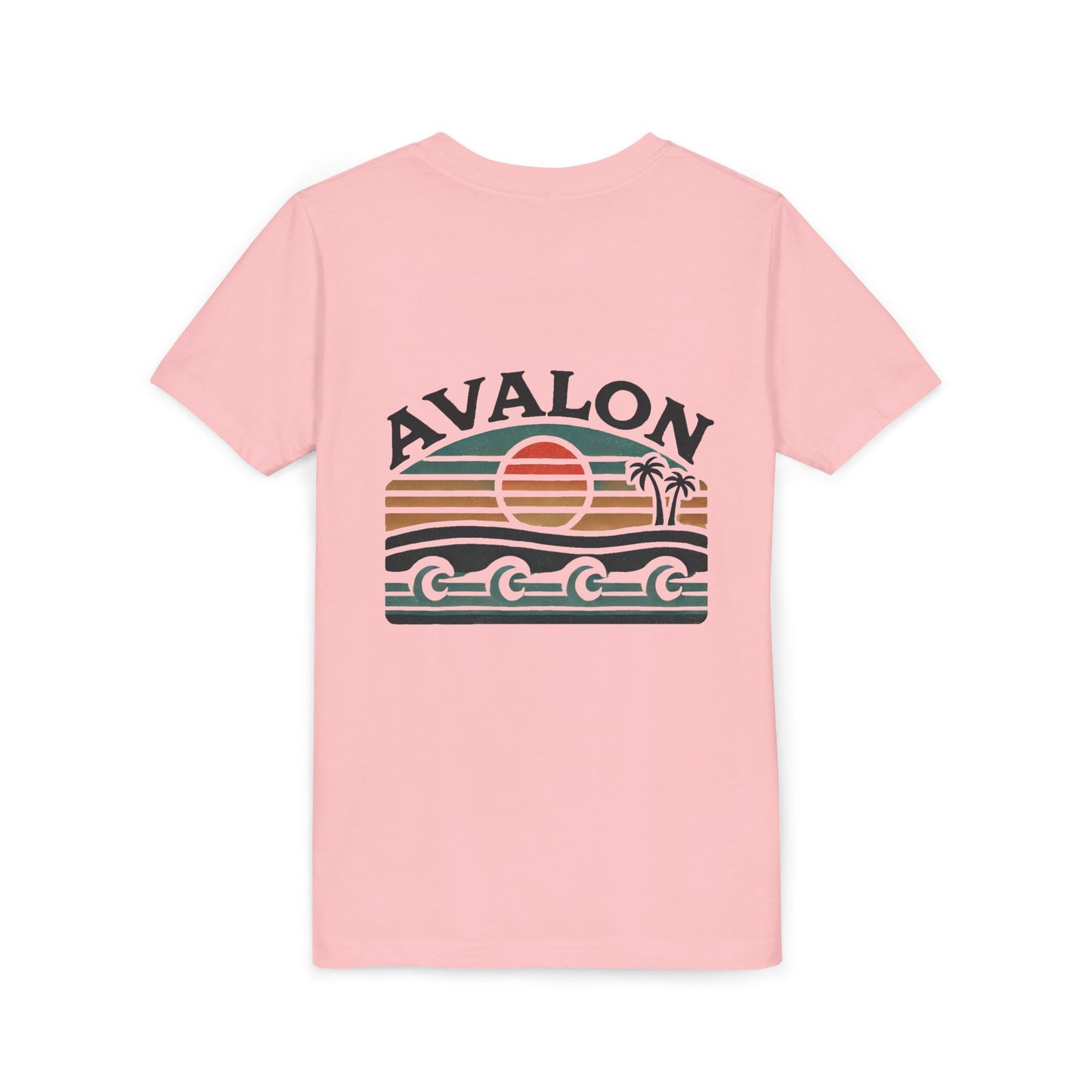 Retro Avalon Sunset Youth Short Sleeve Tee