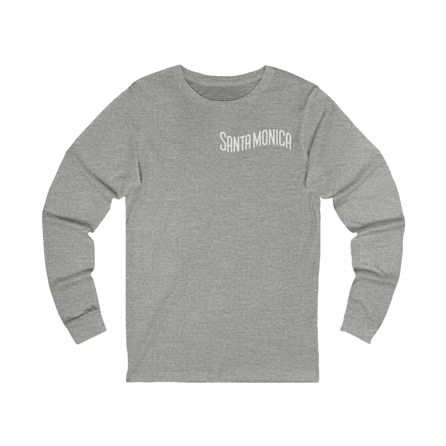Vibrant Santa Monica Unisex Jersey Long Sleeve Tee