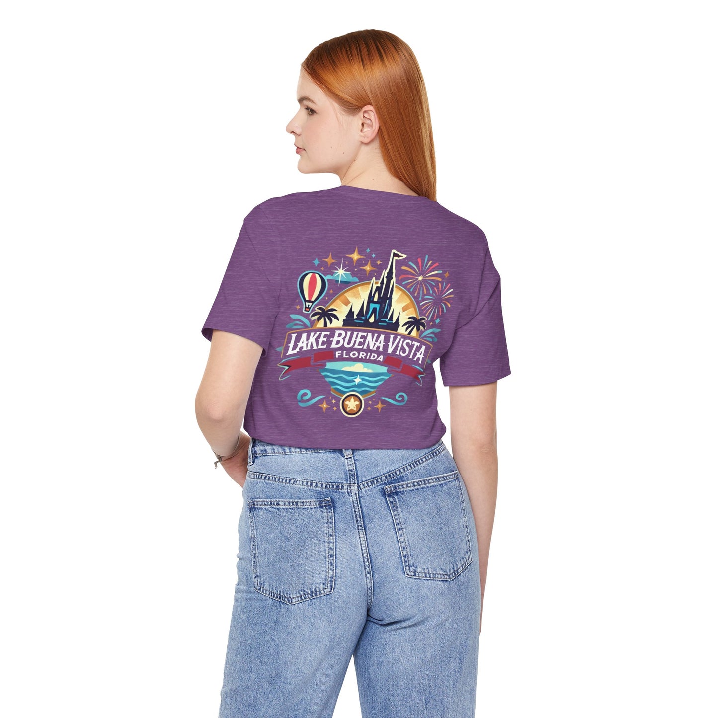 Adventurous Lake Buena Vista Unisex Jersey Short Sleeve Tee
