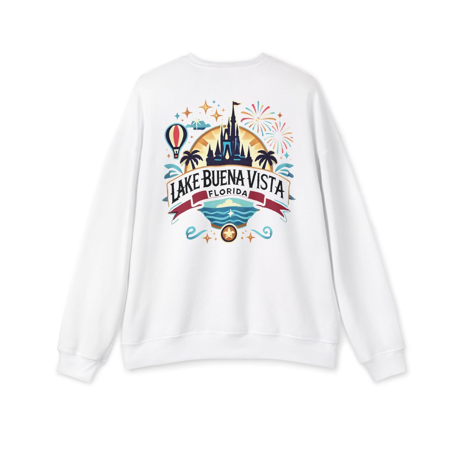 Adventurous Lake Buena Vista Unisex Drop Shoulder Sweatshirt