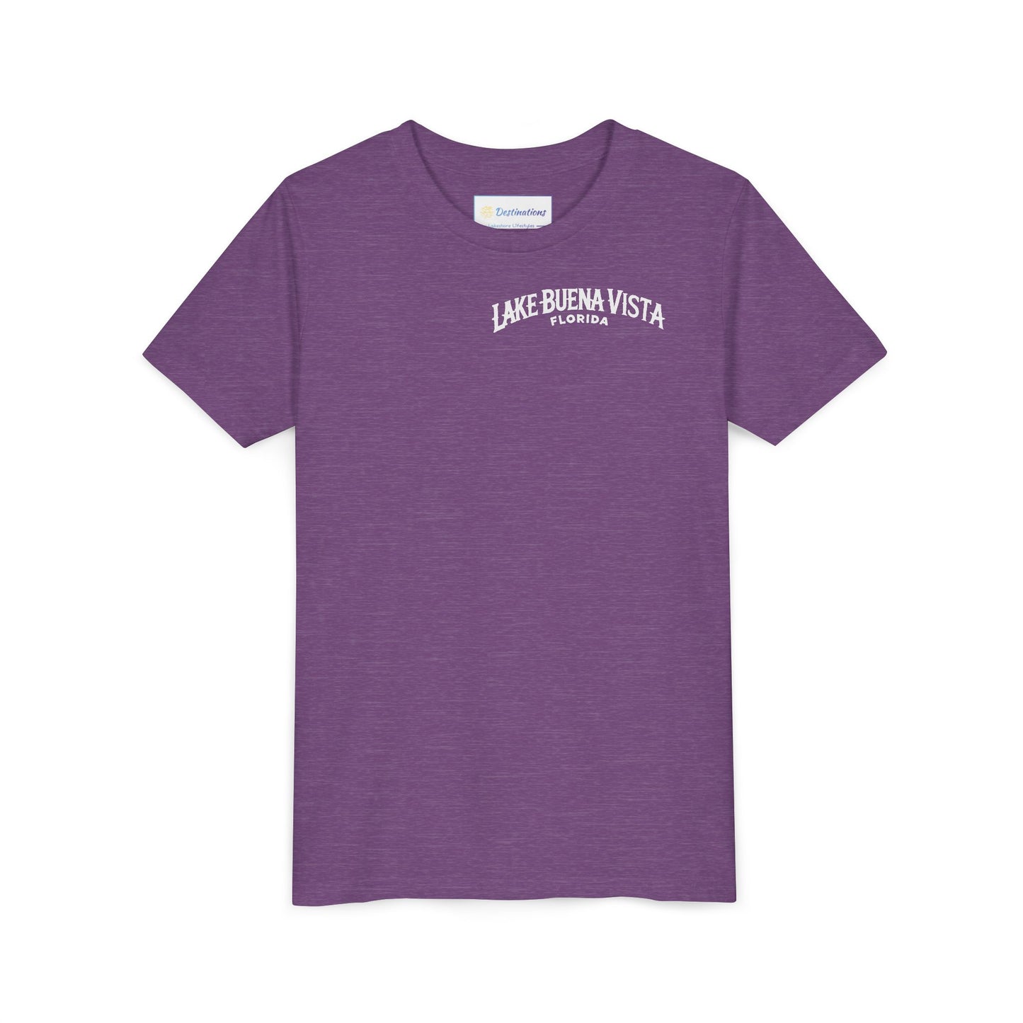 Adventurous Lake Buena Vista Unisex Youth Short Sleeve Tee