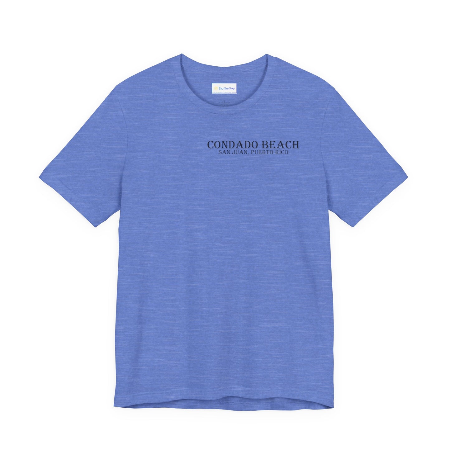 Coastal Vibes Condado Beach Unisex Jersey Short Sleeve Tee