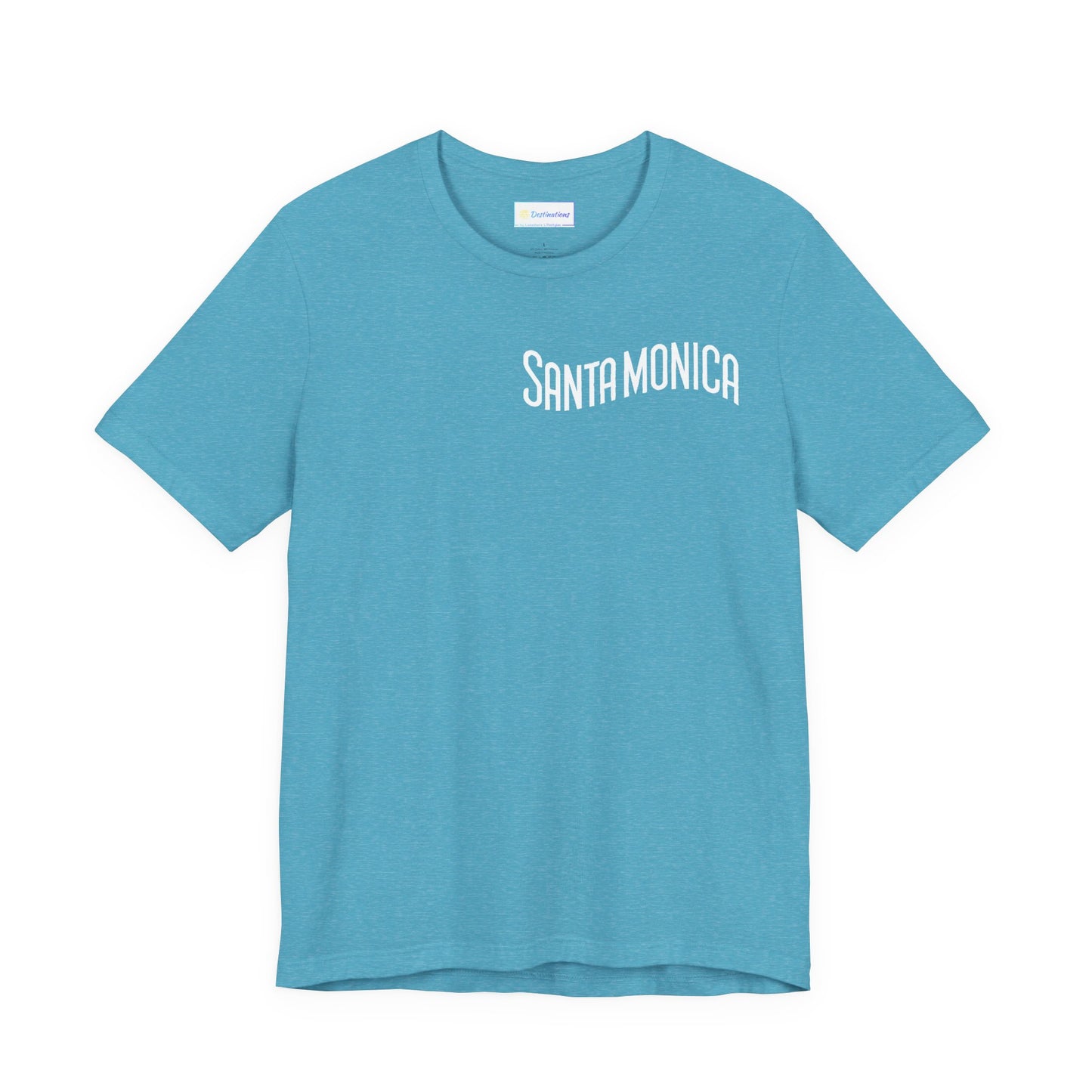 Vibrant Santa Monica Unisex Jersey Short Sleeve Tee