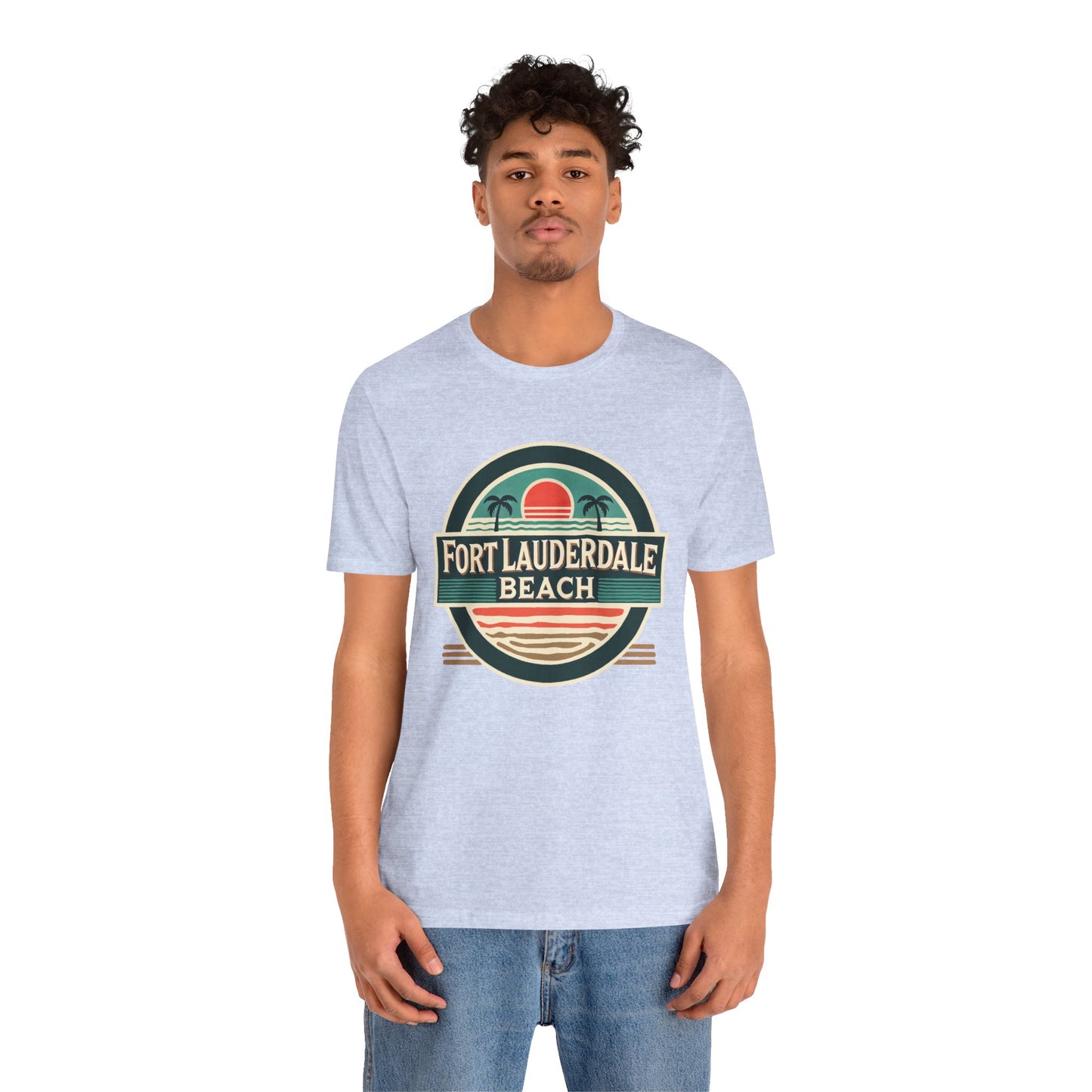 Vintage Fort Lauderdale Unisex Jersey Short Sleeve Tee