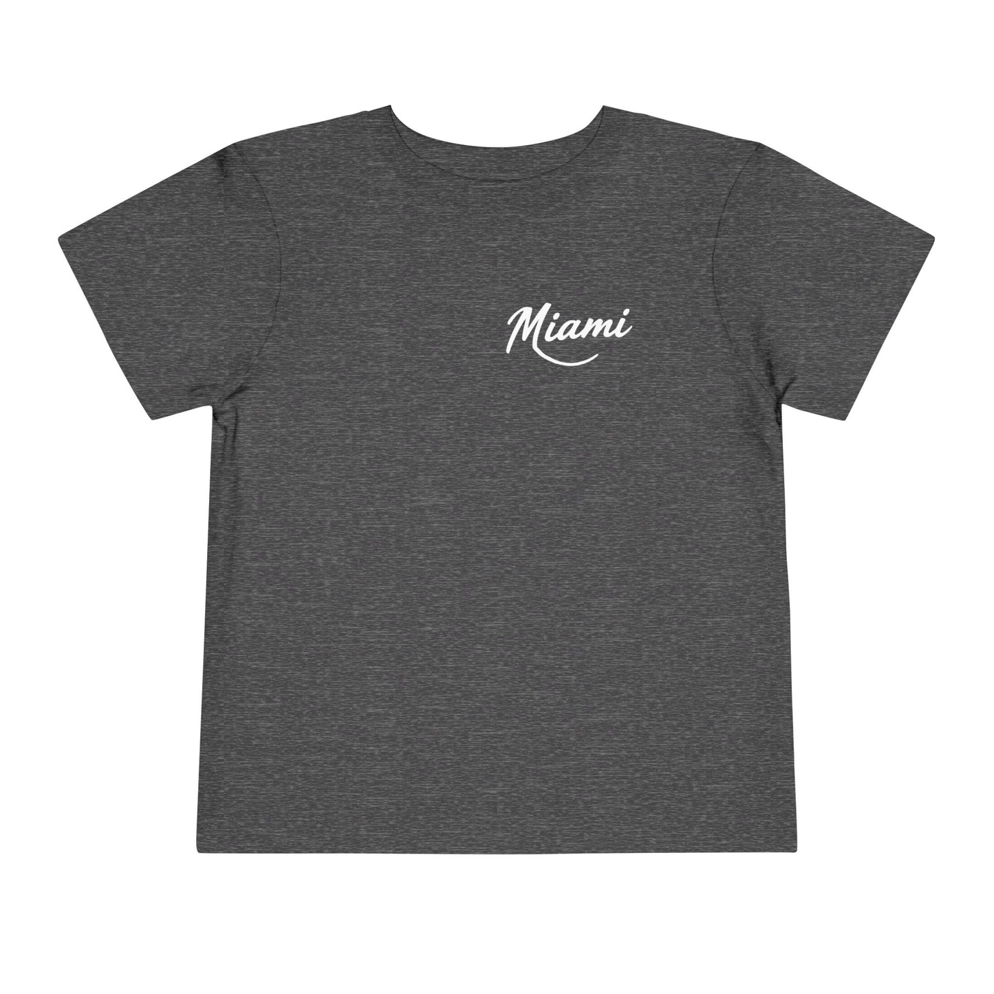 Retro Miami Unisex Toddler Short Sleeve Tee