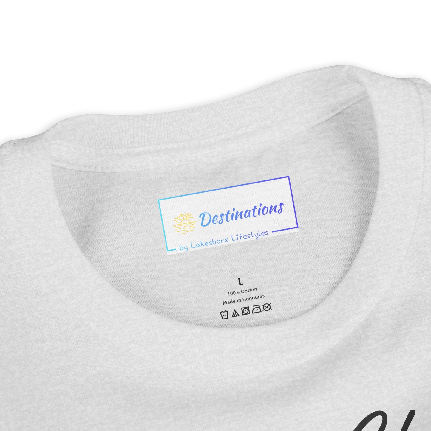 Elegant Chicago Skyline Unisex Youth Short Sleeve Tee