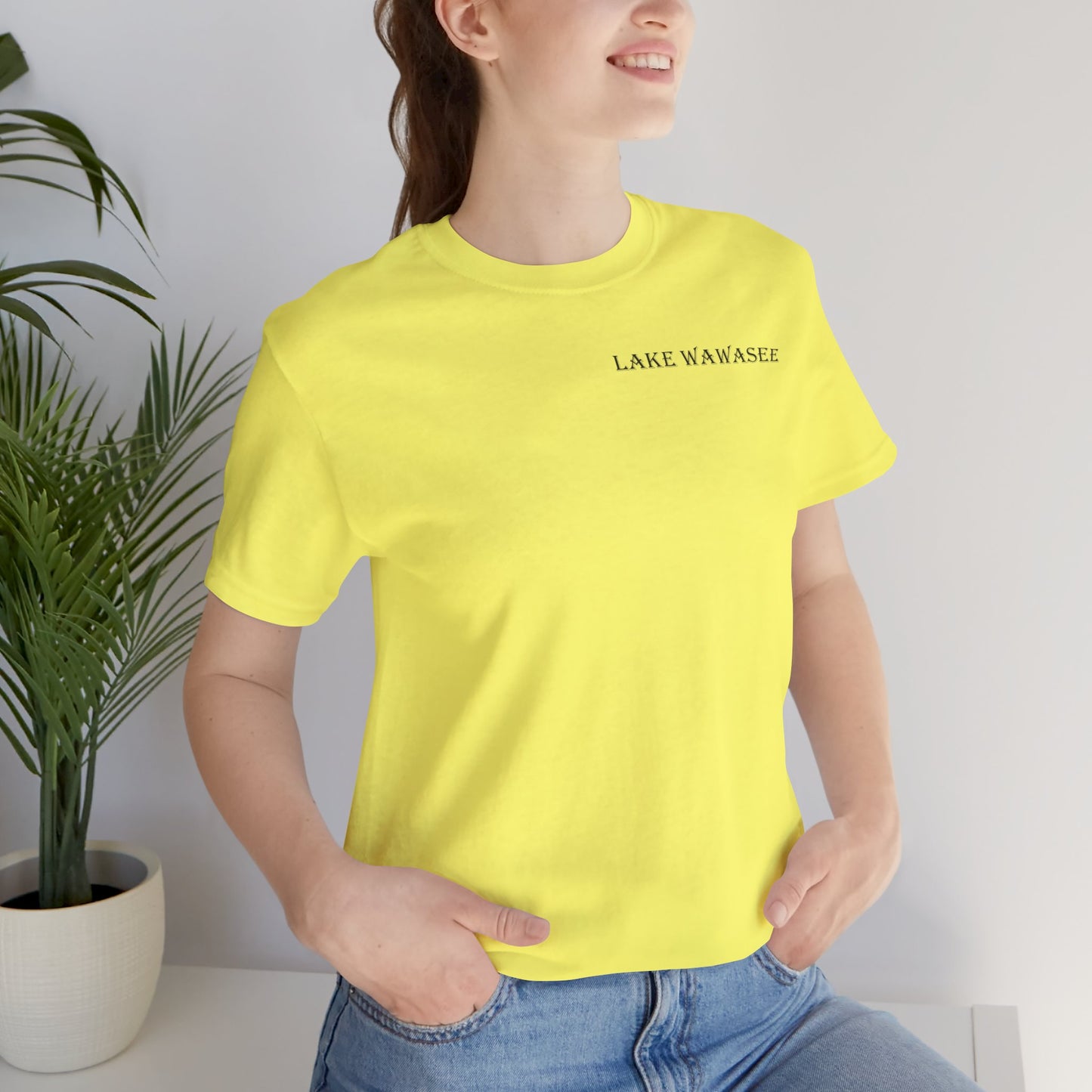 Latitudes Lake Wawasee Unisex Jersey Short Sleeve Tee