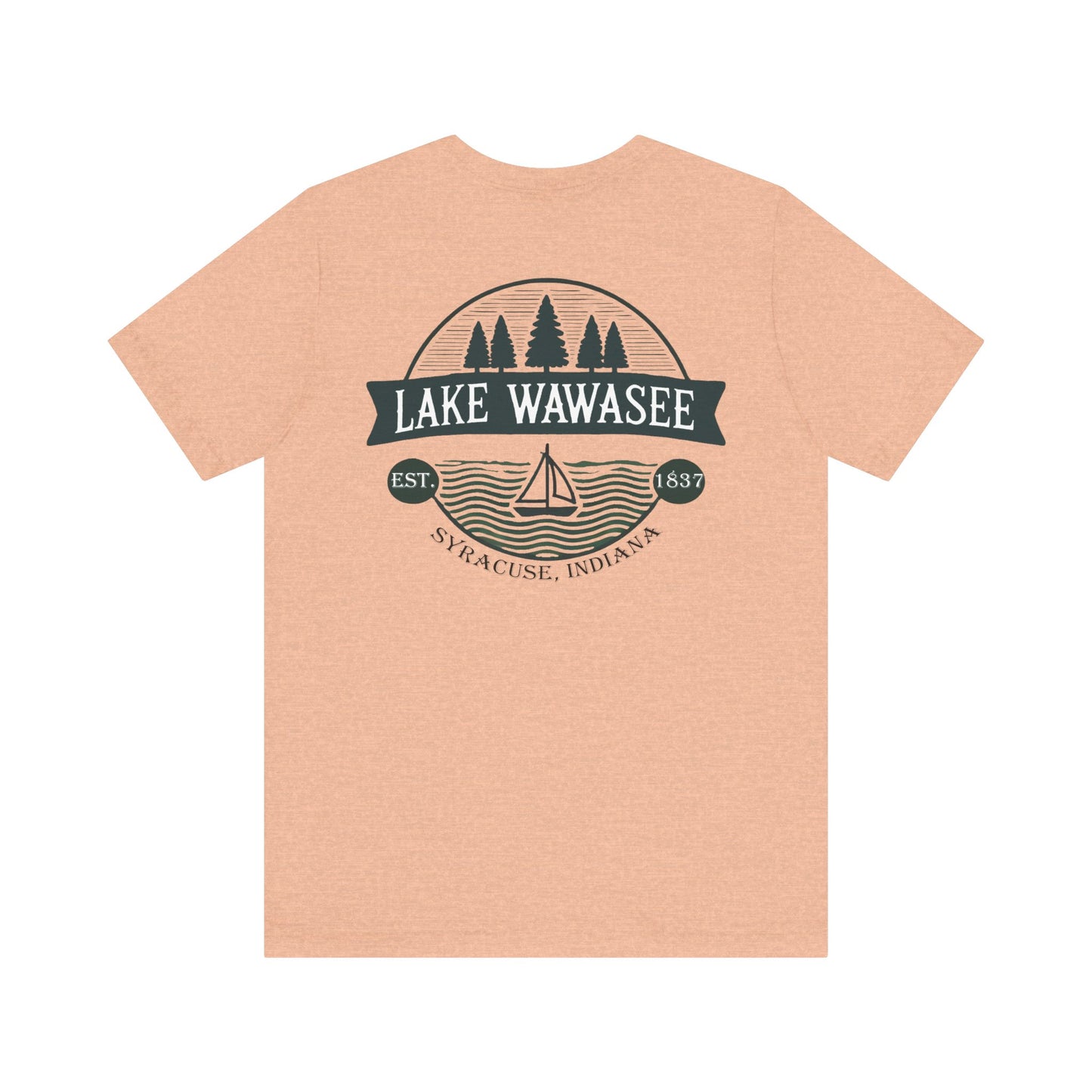 Vintage Lake Wawasee Unisex Jersey Short Sleeve Tee