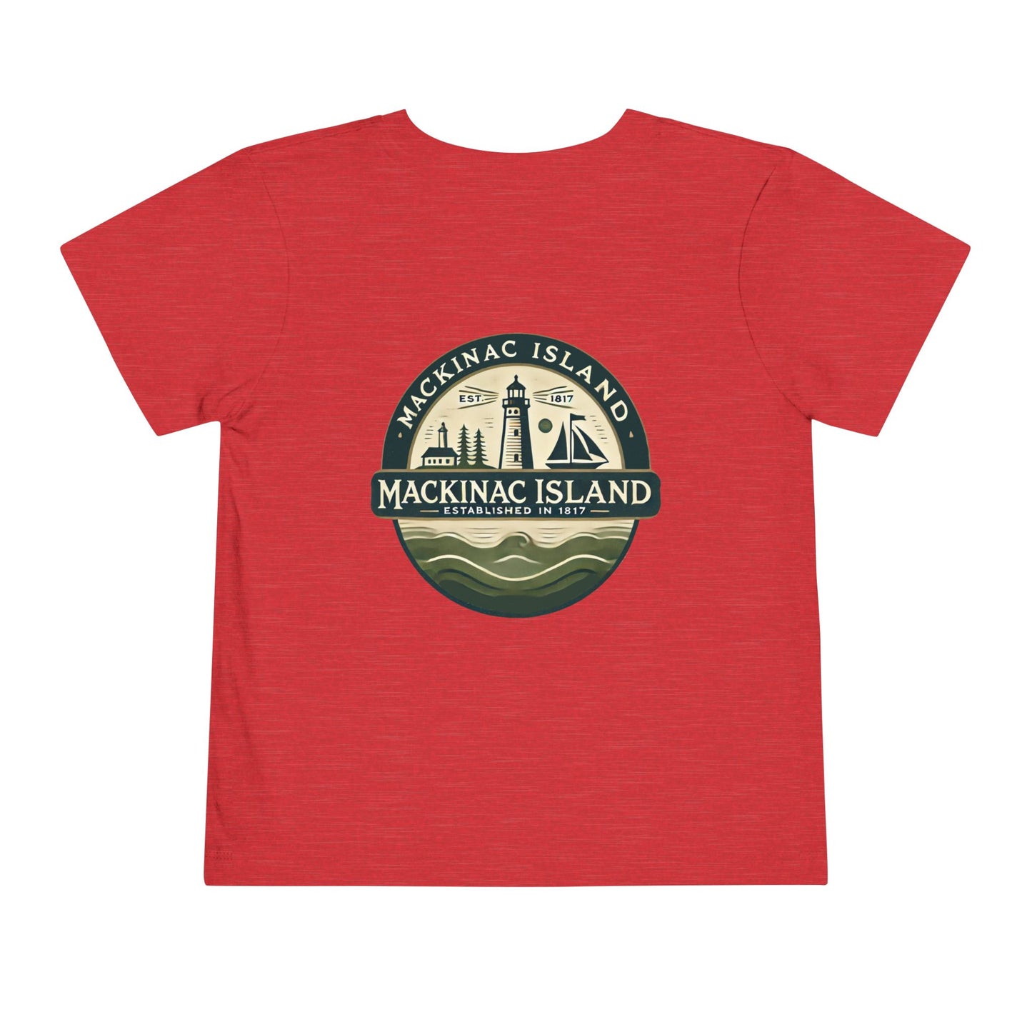 Vintage Mackinac Island Unisex Toddler Short Sleeve Tee
