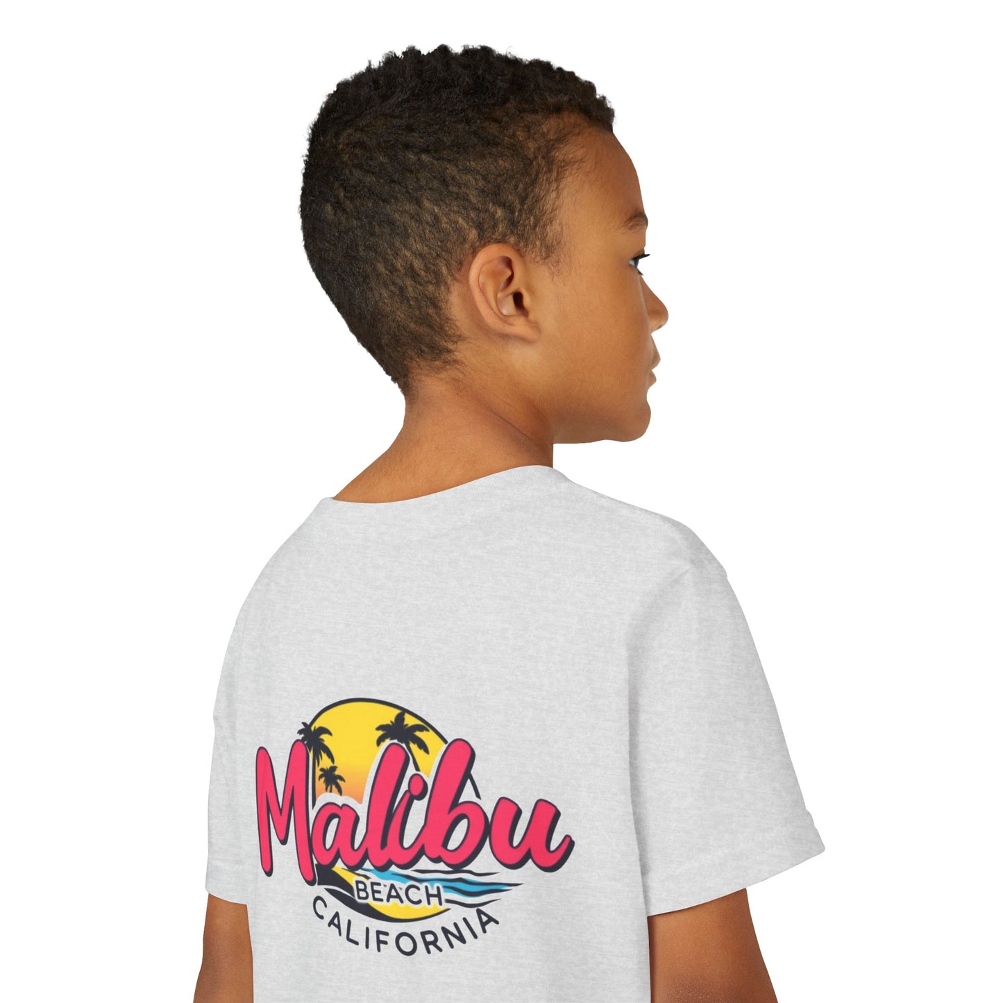 Retro Malibu Unisex Youth Short Sleeve Tee